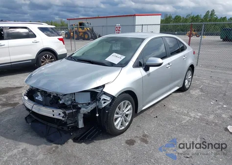2025 Toyota Corolla Hybrid Le from USA, damaged, VIN JTDBCMFE7S3105937